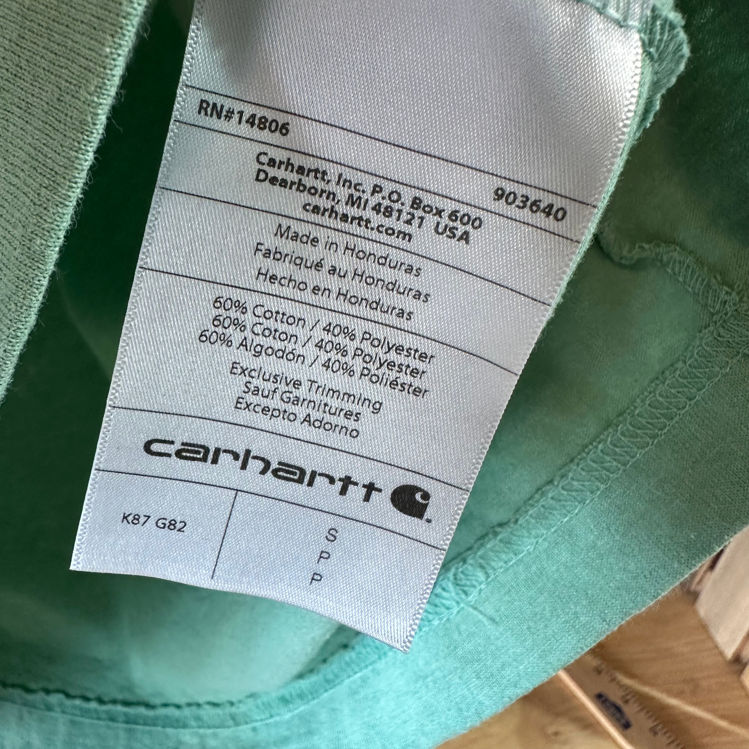 Carhartt T-Shirt Mens Small