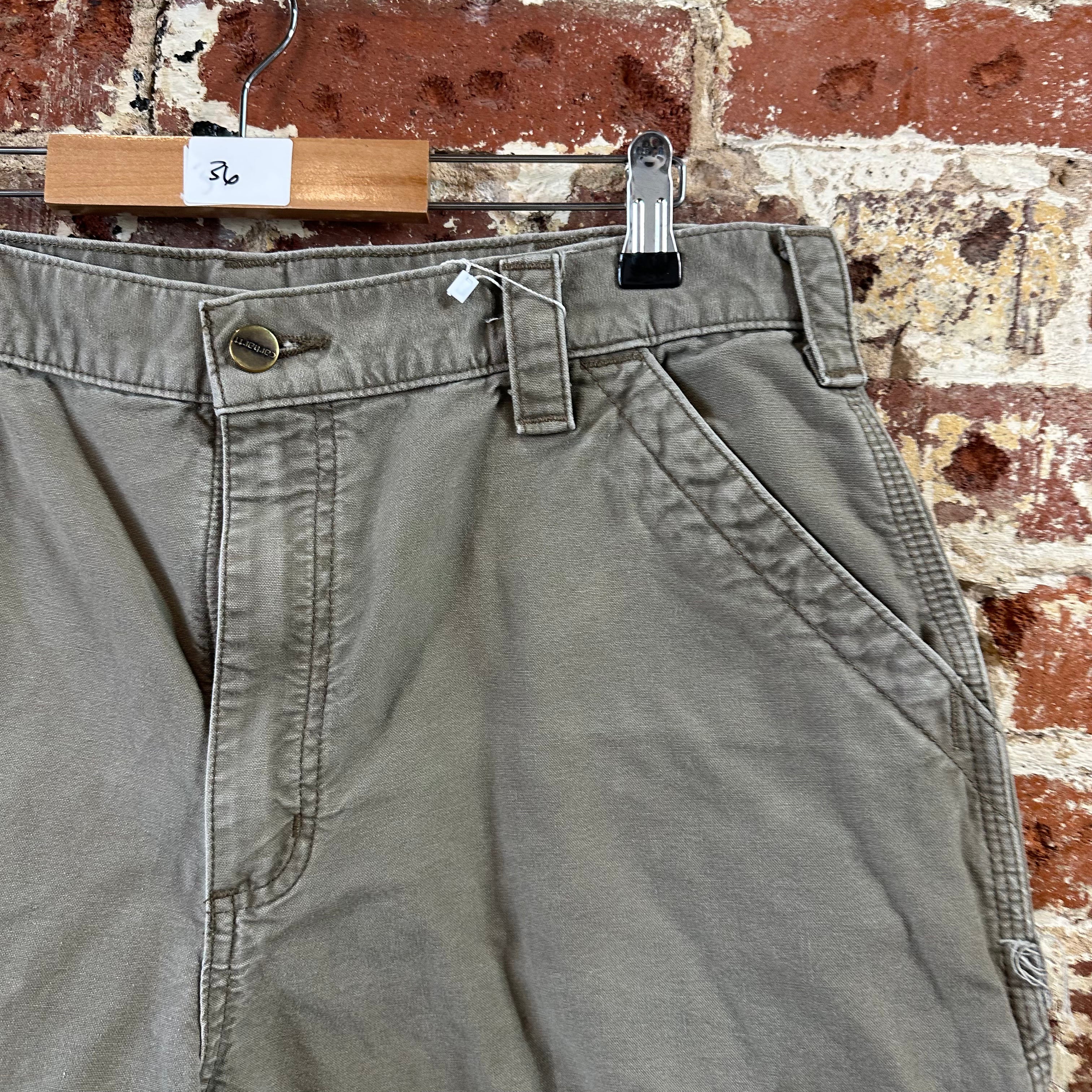 Carhartt B147 LBR Shorts Mens 36
