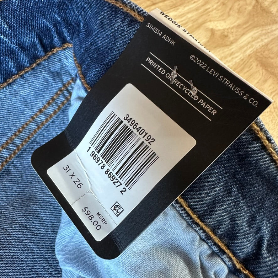 Levi's Womens 31x26" Jeans NEW