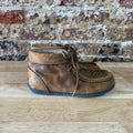 Dbl Barrell Toddler Boys Kids Sz 1 Carson Brown Leather Shoes