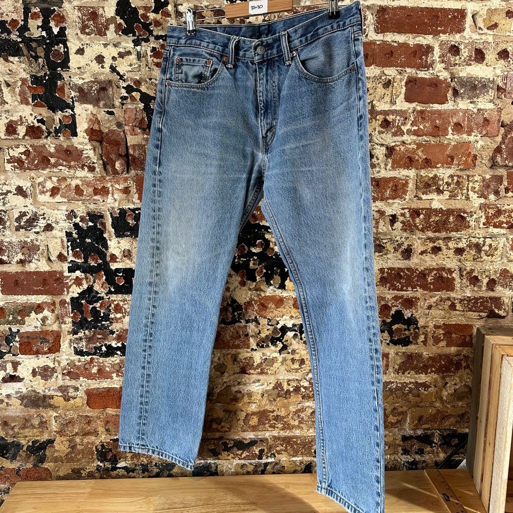 Levi's 505 Mens 33x30 Blue Jeans