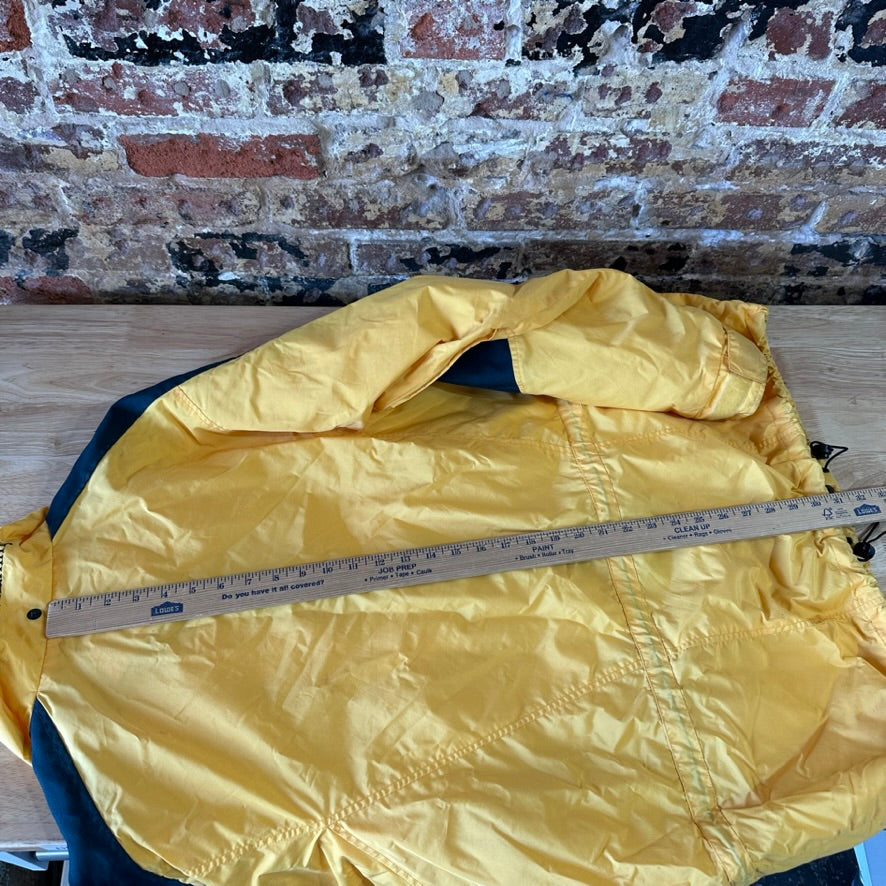 COLUMBIA Double Whammy Jacket Mens XL Winter Yellow (shell only)