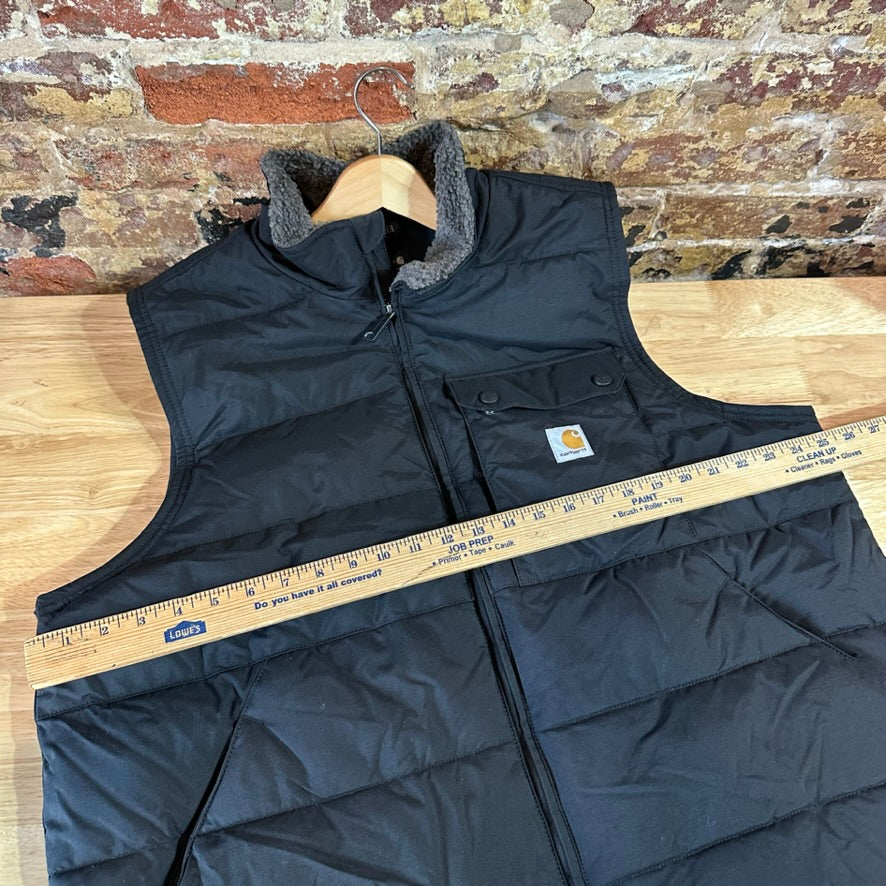Carhartt Mens Large Black Vest