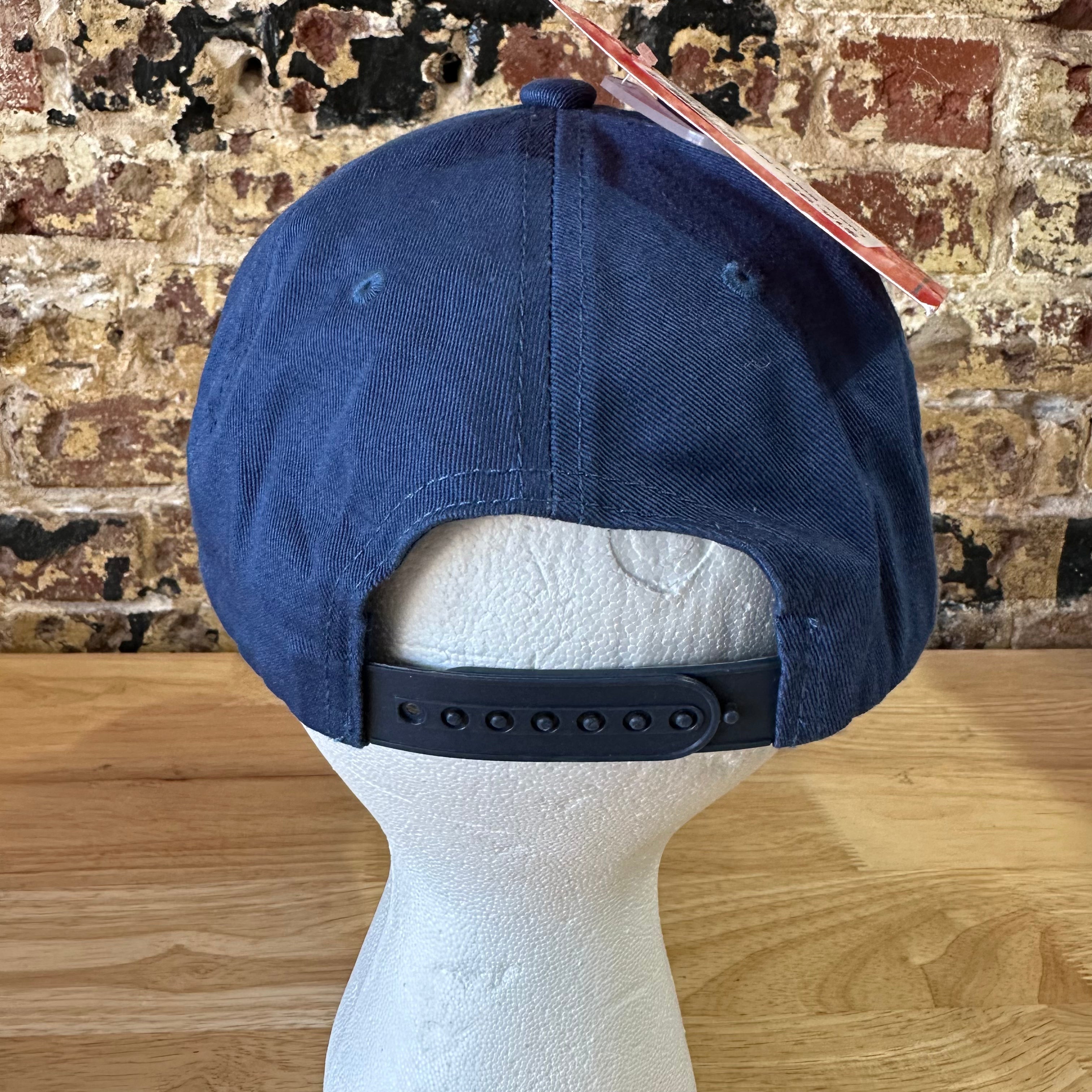 Lucky Brand Disney Mickey Mouse Navy Blue Embroidered Snapback Hat New NWT