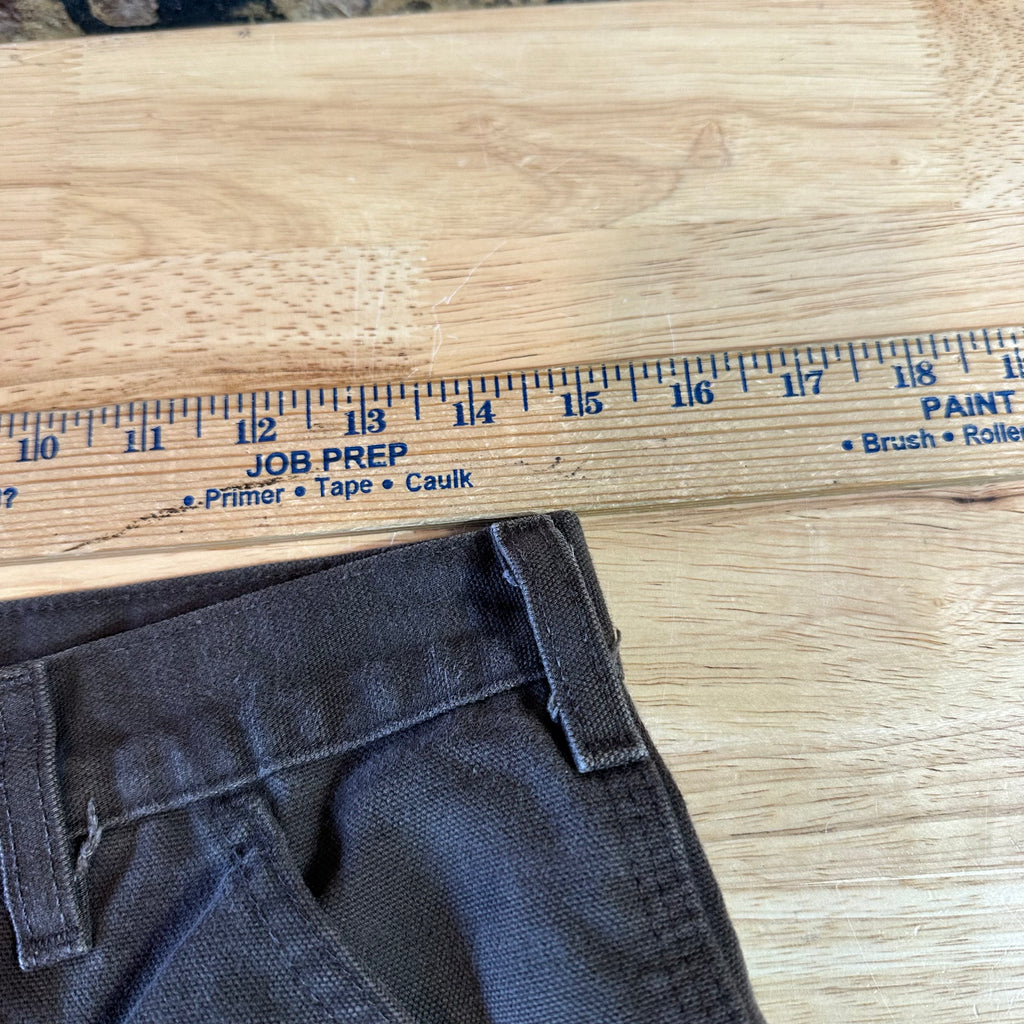 Carhartt Mens 30x32 Dark Brown Pants