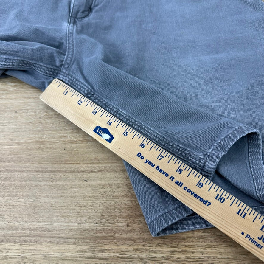 Carhartt B283 CHR Shorts Mens 38 Relaxed fit canvas Gray 9.5" ins Casual Utility