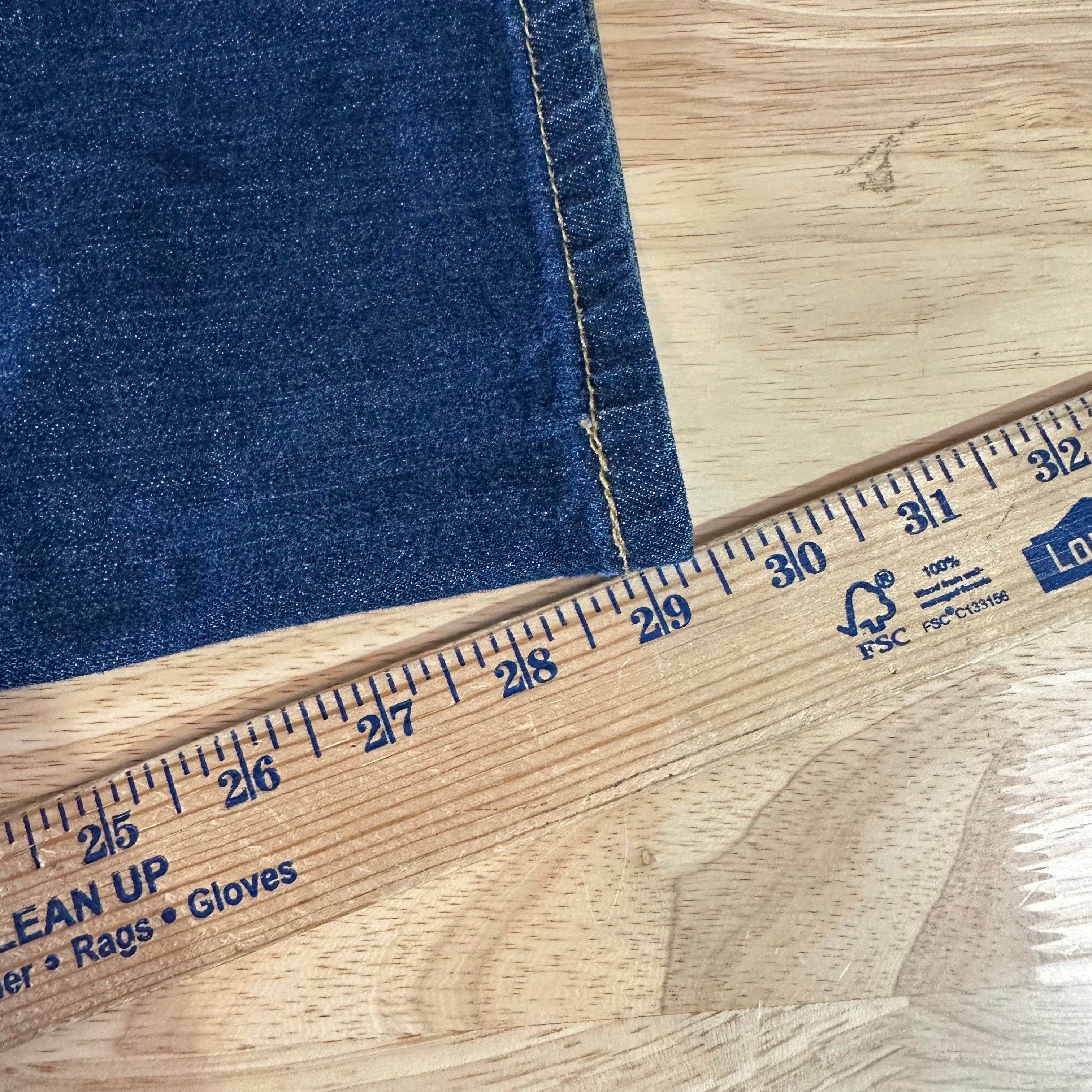 Levi's 513 Mens 38x32 Blue Jeans