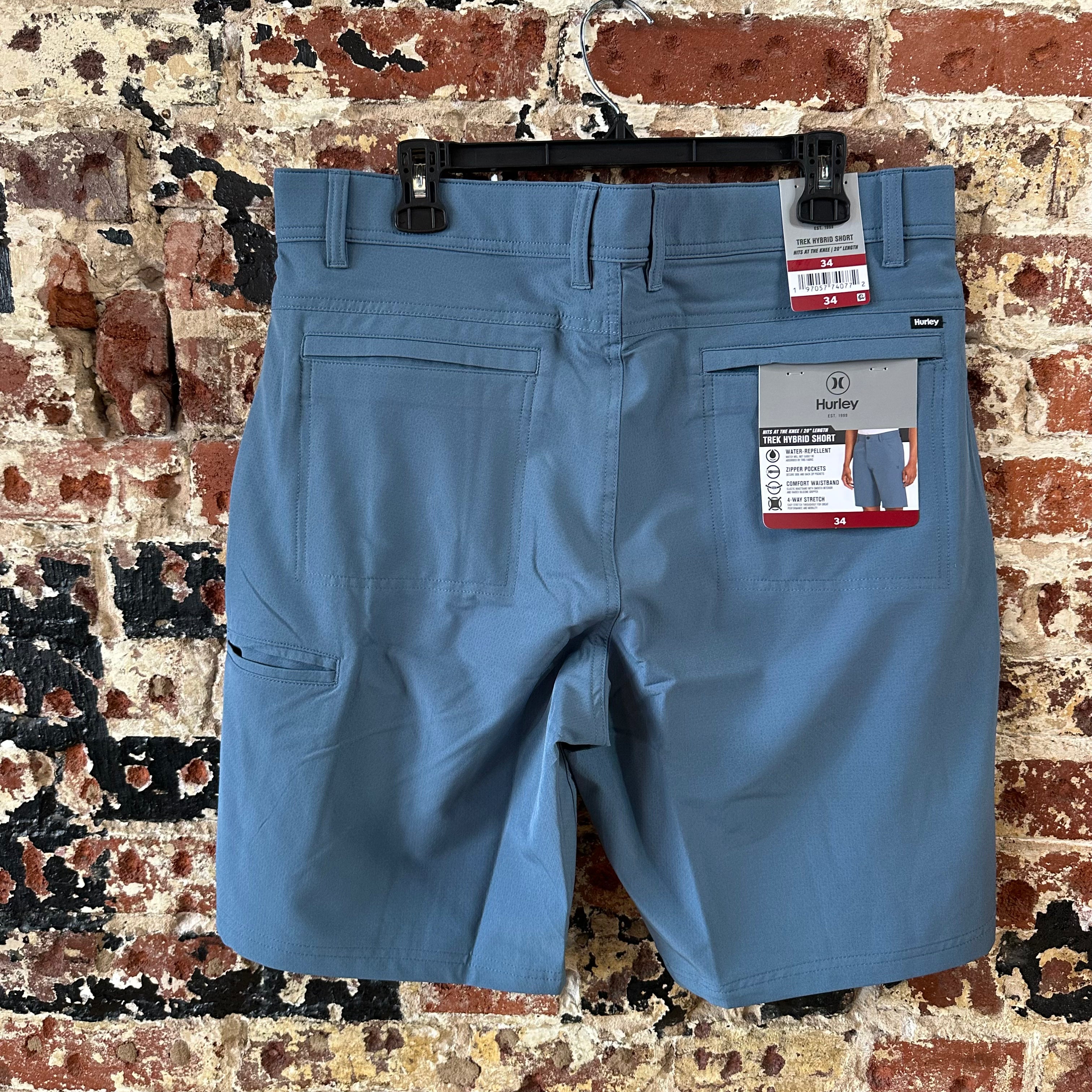 Hurley Mens 34 Blue Shorts