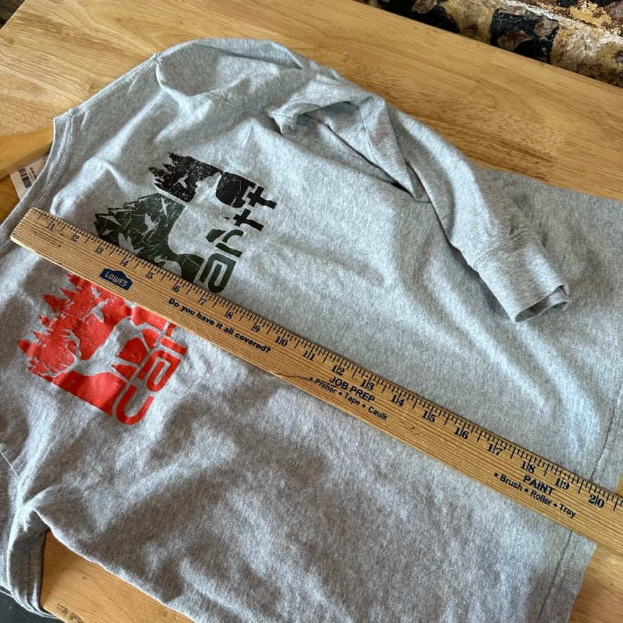 Carhartt Long Sleeve Gray T-Shirt Boys Medium