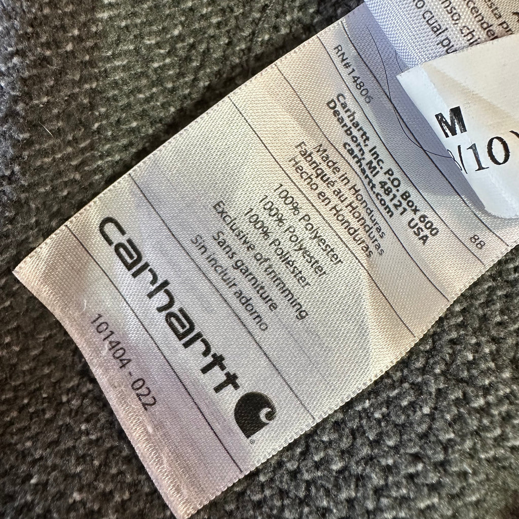 Carhartt Womens Medium Gray Full Zip Sweatshirt