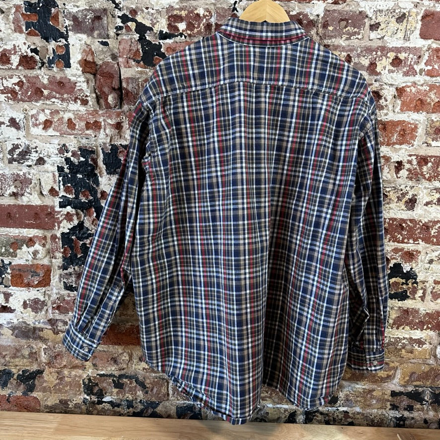 VTG Carhartt L/S Button Shirt Mens 2XL