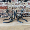SPUR and HORSESHOE BOOKENDS St. Croix Forge Western Vintage