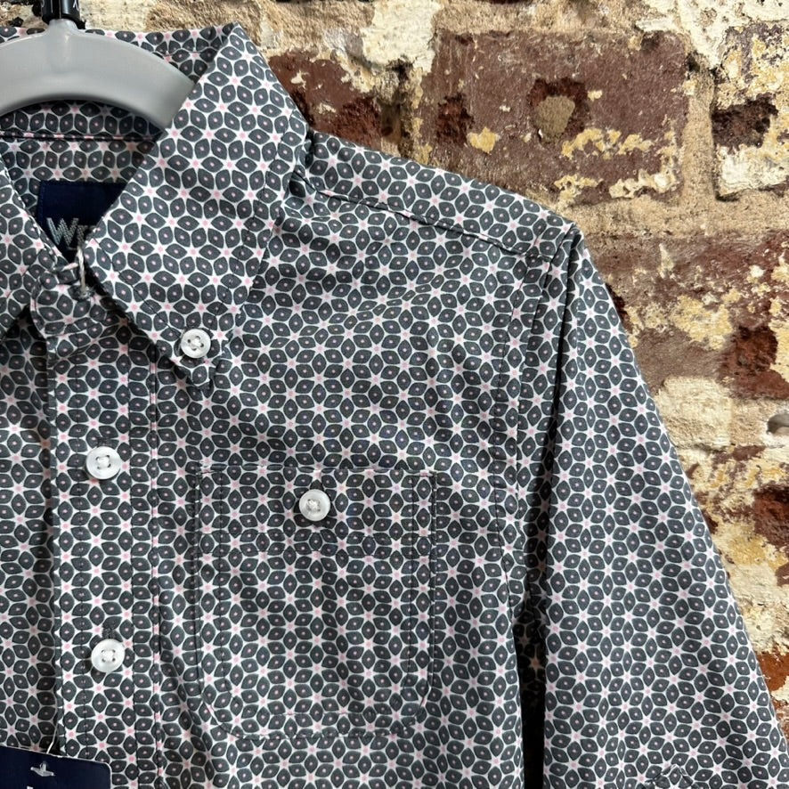 Wrangler Western Shirt Youth Boys XXS NEW