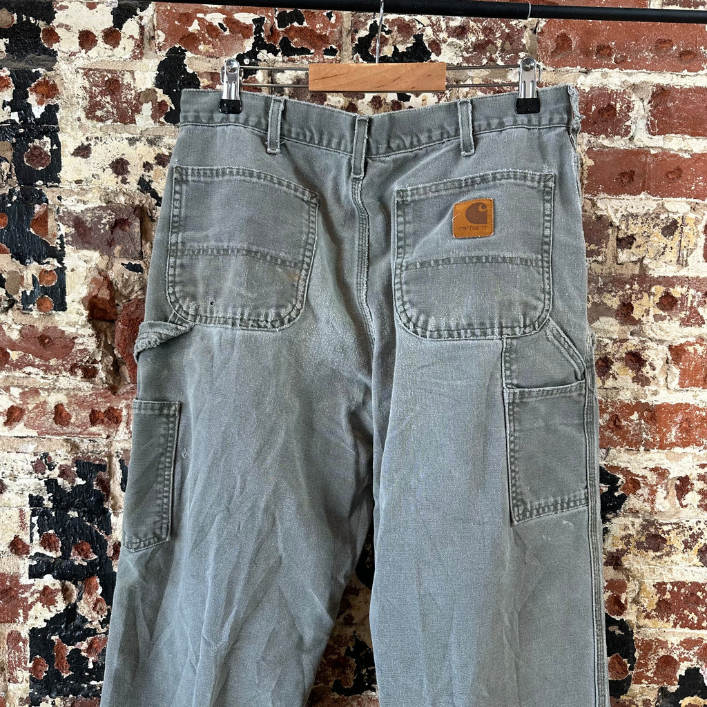 Carhartt Mens 34x32 Green Pants