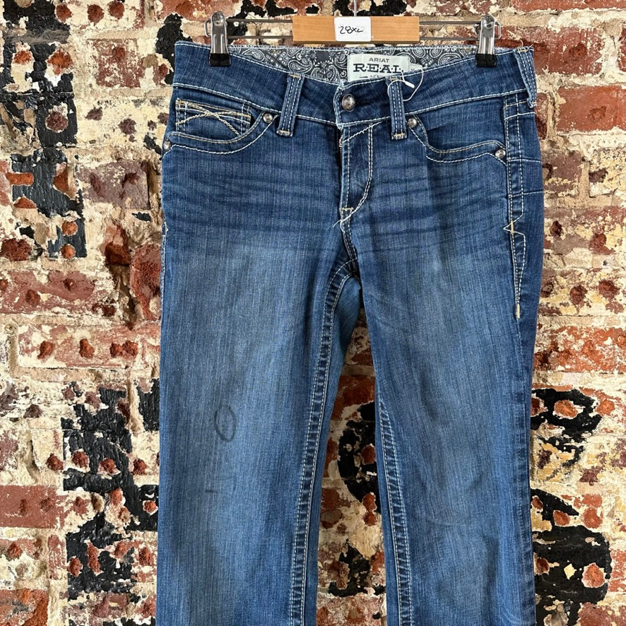 Ariat Womens 28XL Bootcut Jeans *broken zipper