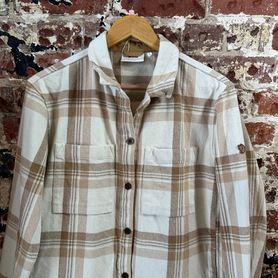 FJall Raven Flannel Shacket Shirt Womens Small
