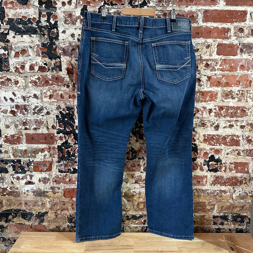 Ariat M4 Mens 38x30 Blue Jeans