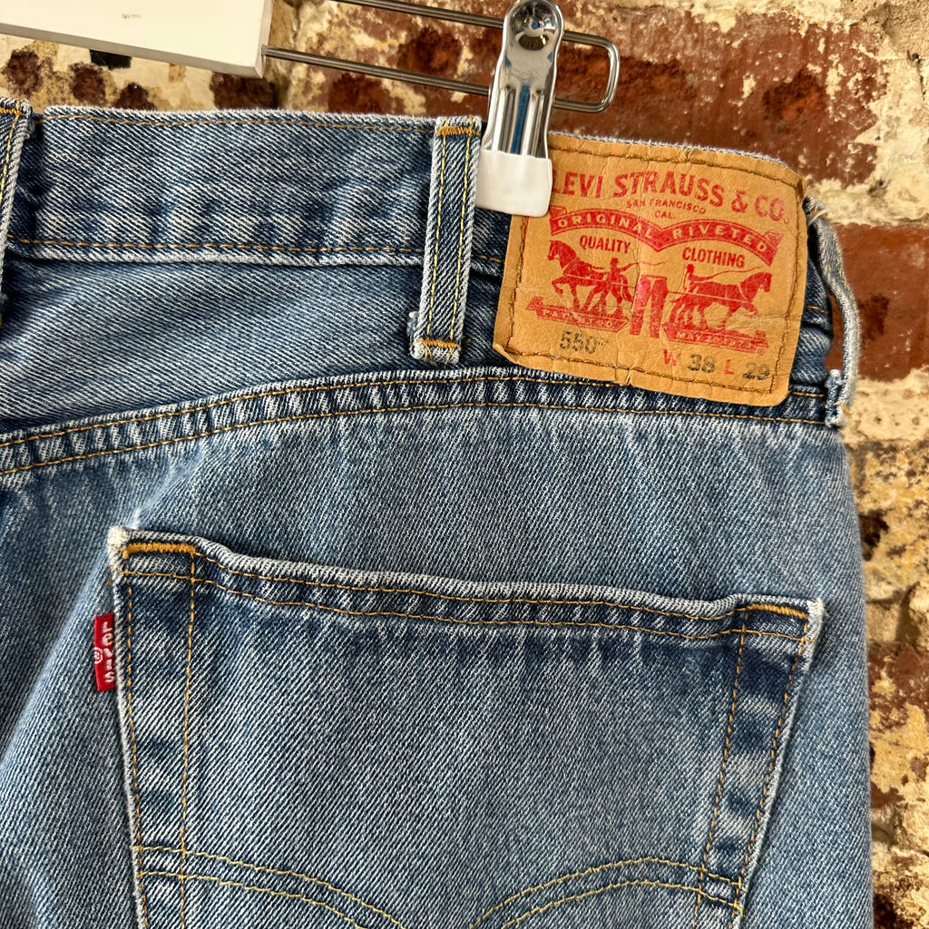 Levi's 550 Mens 38x29 Blue Jeans
