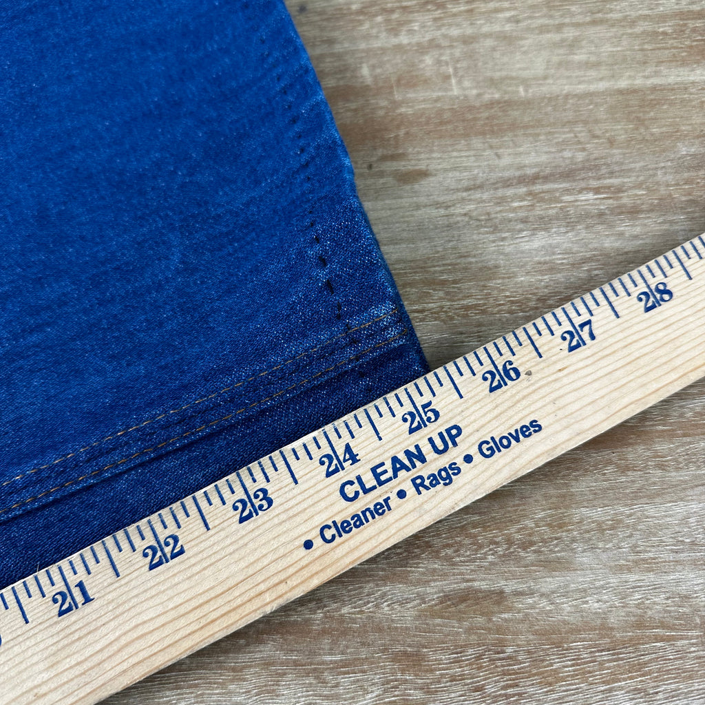 Vintage Wrangler Jeans 38x24.5 Blue western denim *hemmed