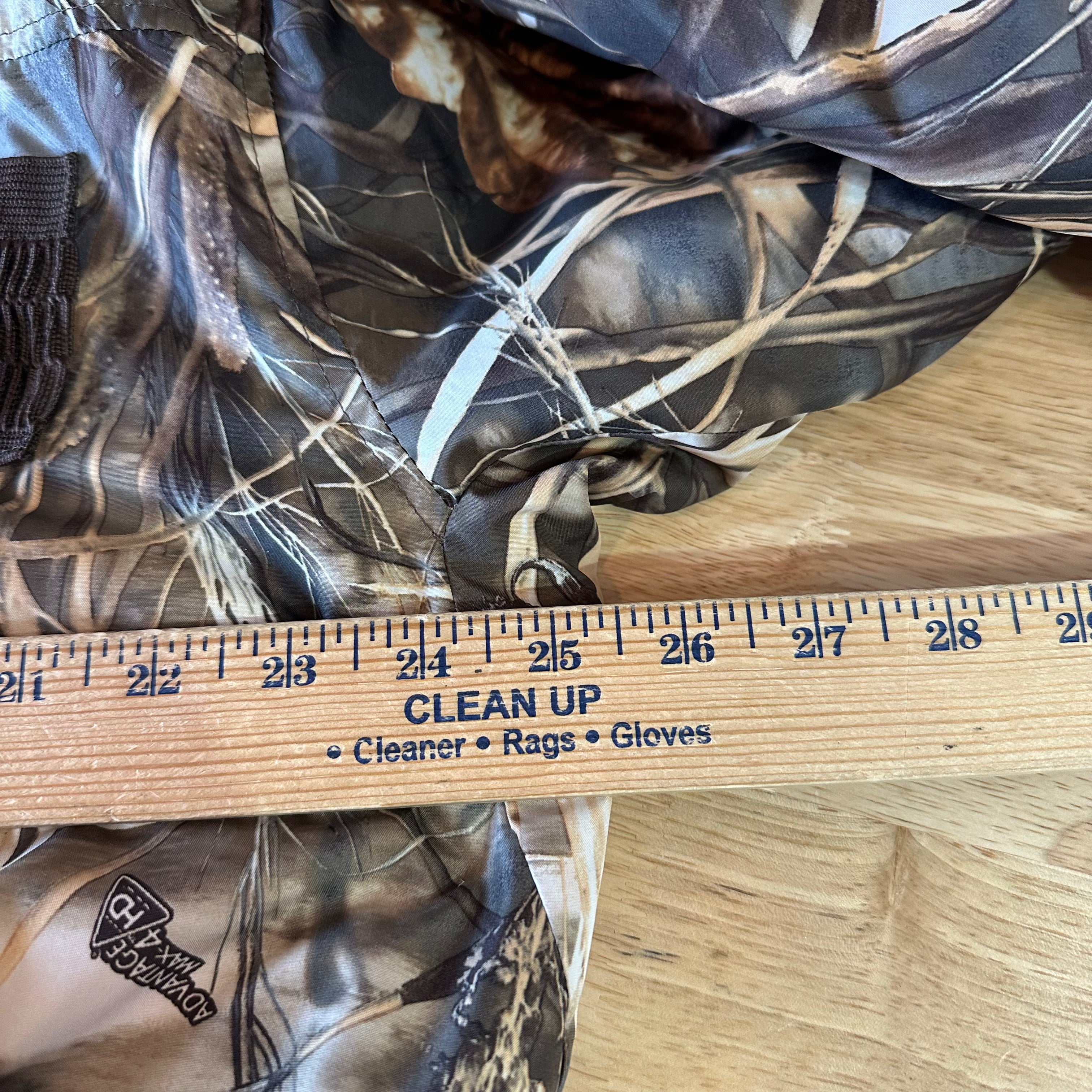 Red Head Men’s Sz Large Advantage Max Blades Reversible Jacket Zip Duck Hunting