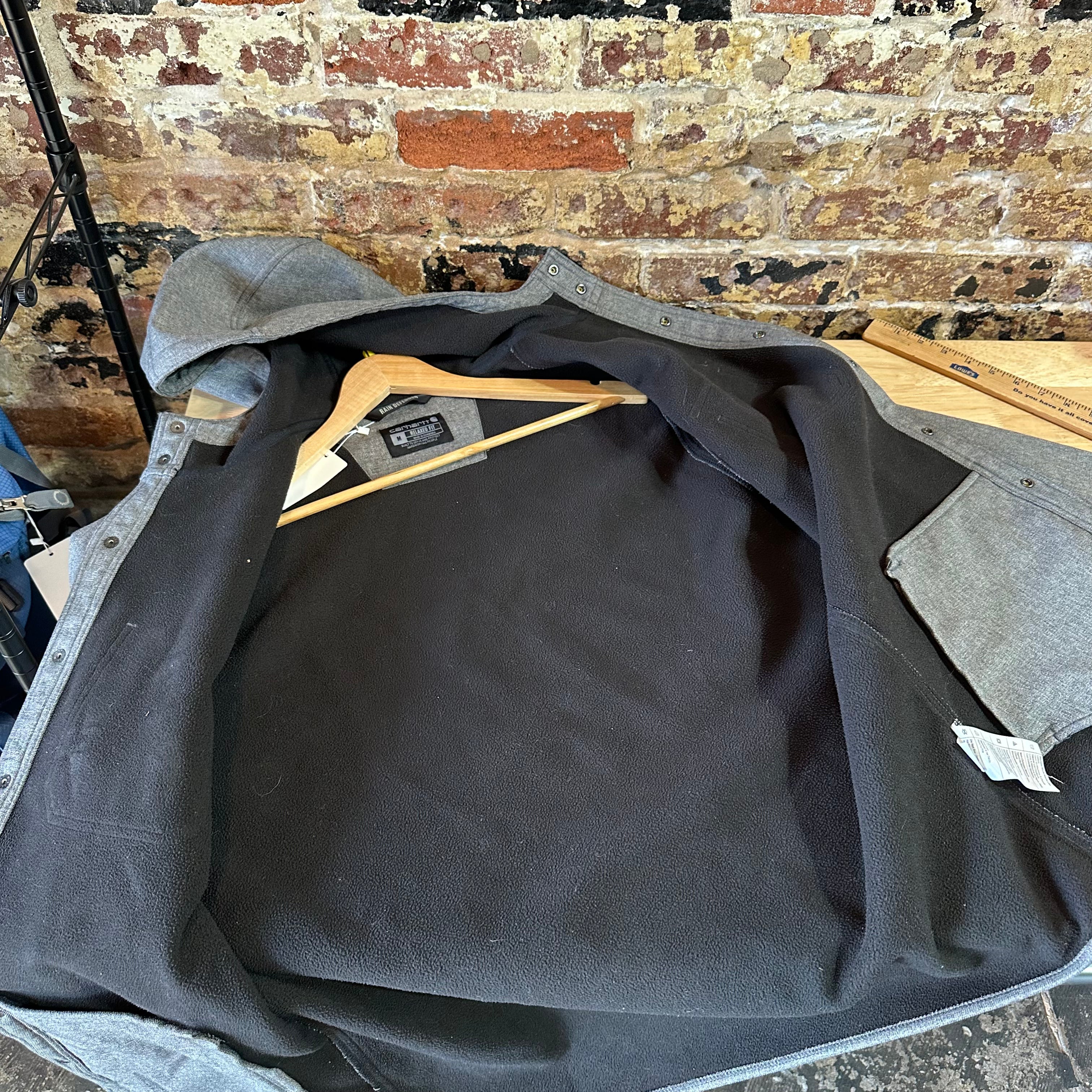 Carhartt Mens Medium Gray Jacket