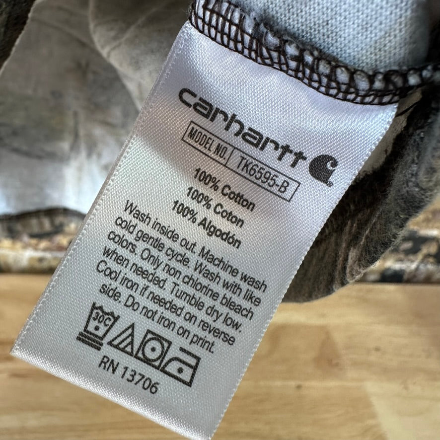 Carhartt Long Sleeve Camo T-Shirt Boys XL