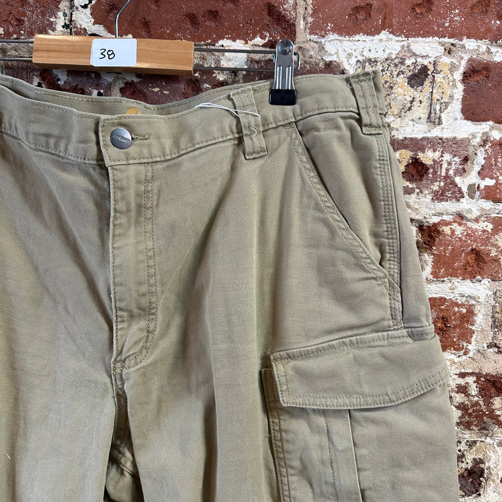 Carhartt Cargo Tan Shorts Mens 38