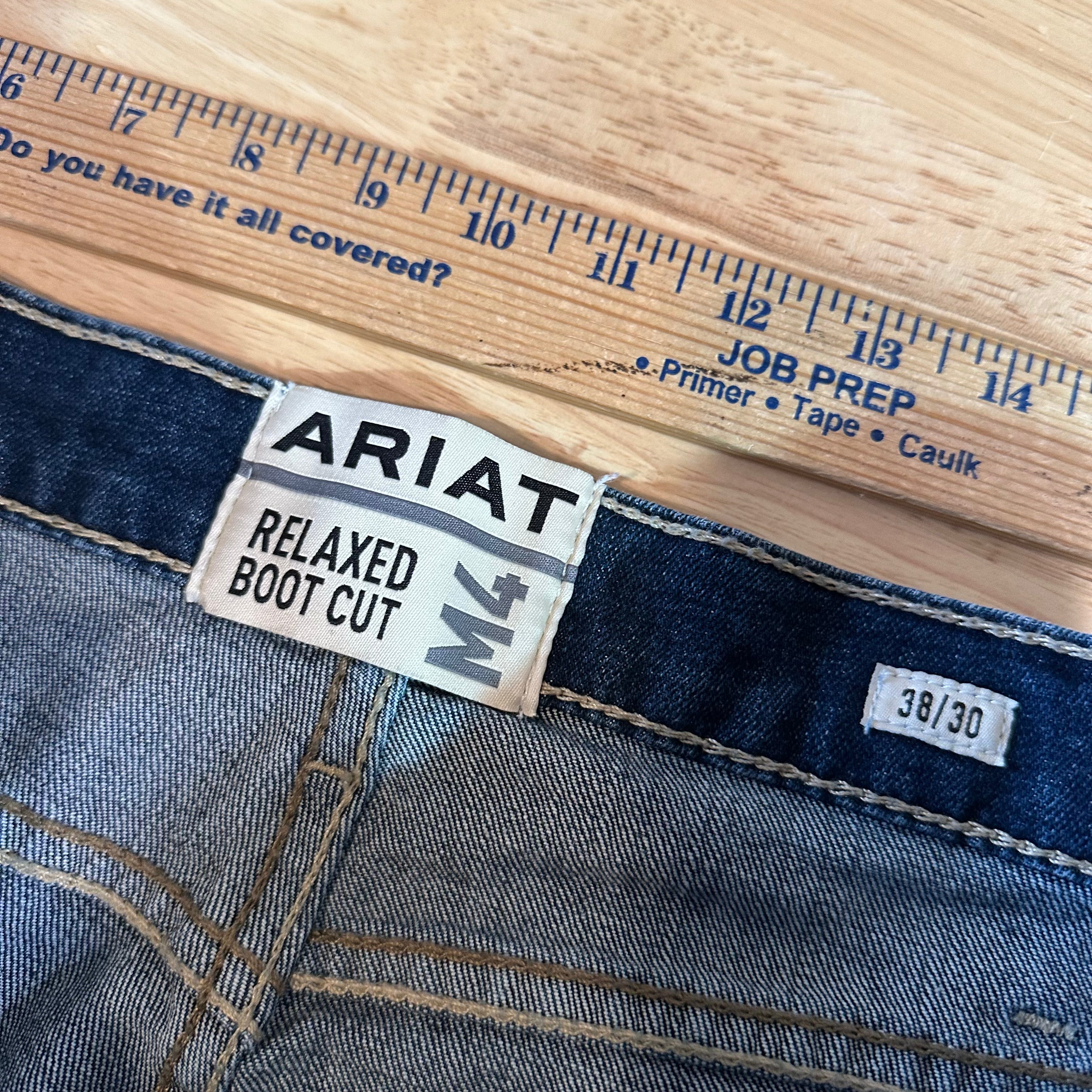 Ariat M4 Mens 38x30 Blue Jeans
