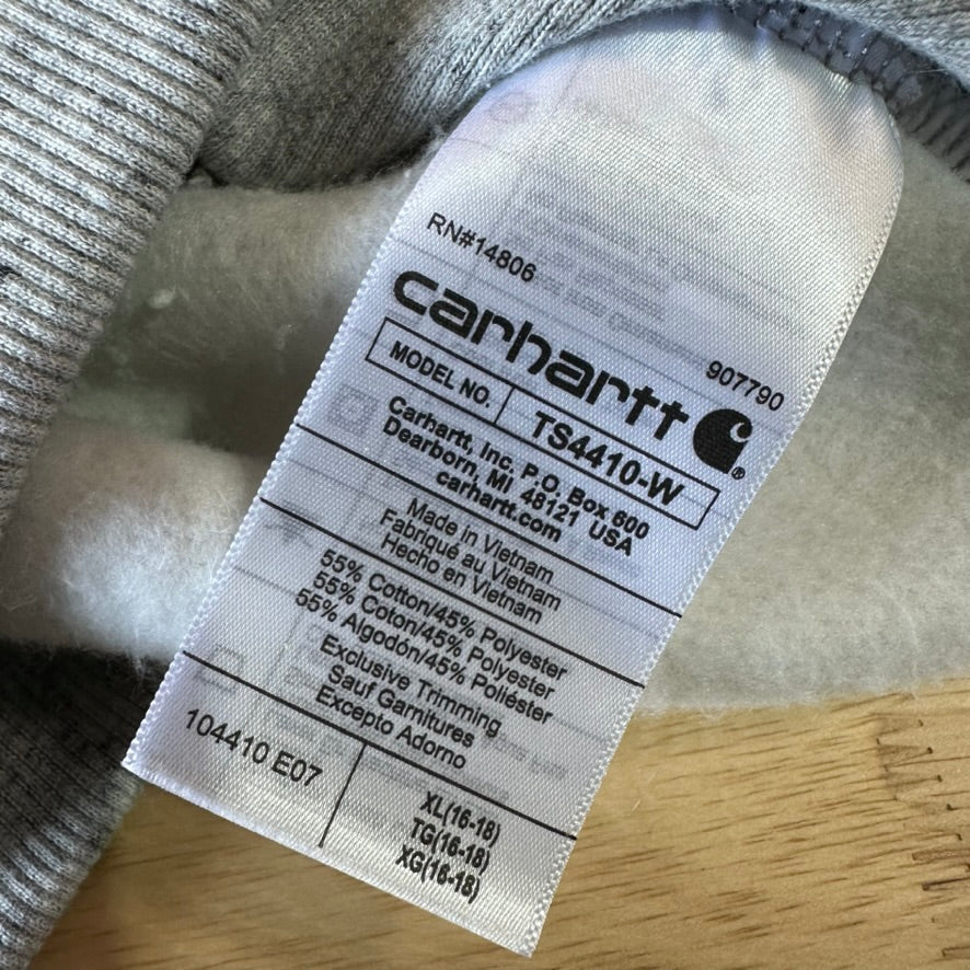 Carhartt Womens XL Gray Sweatshirt