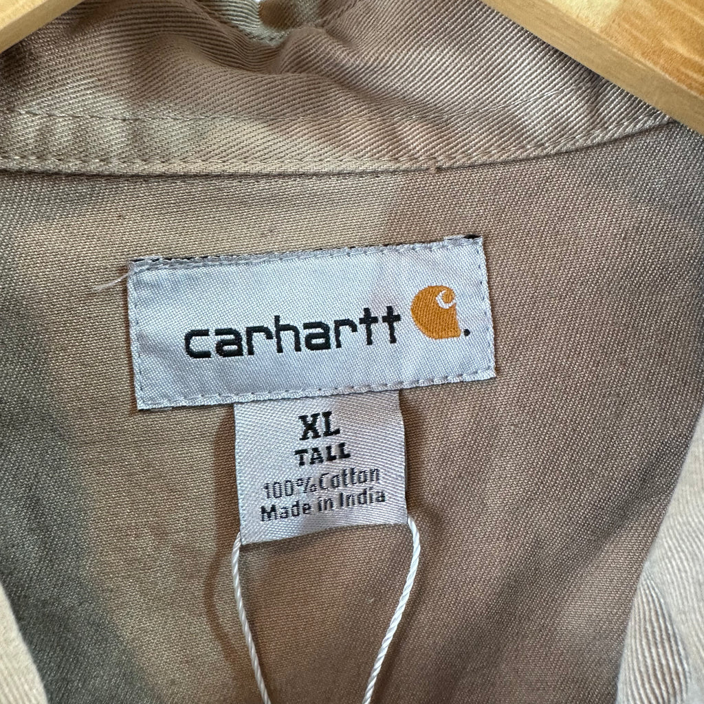 Carhartt Mens XL Tall Long Sleeve Western Shirt