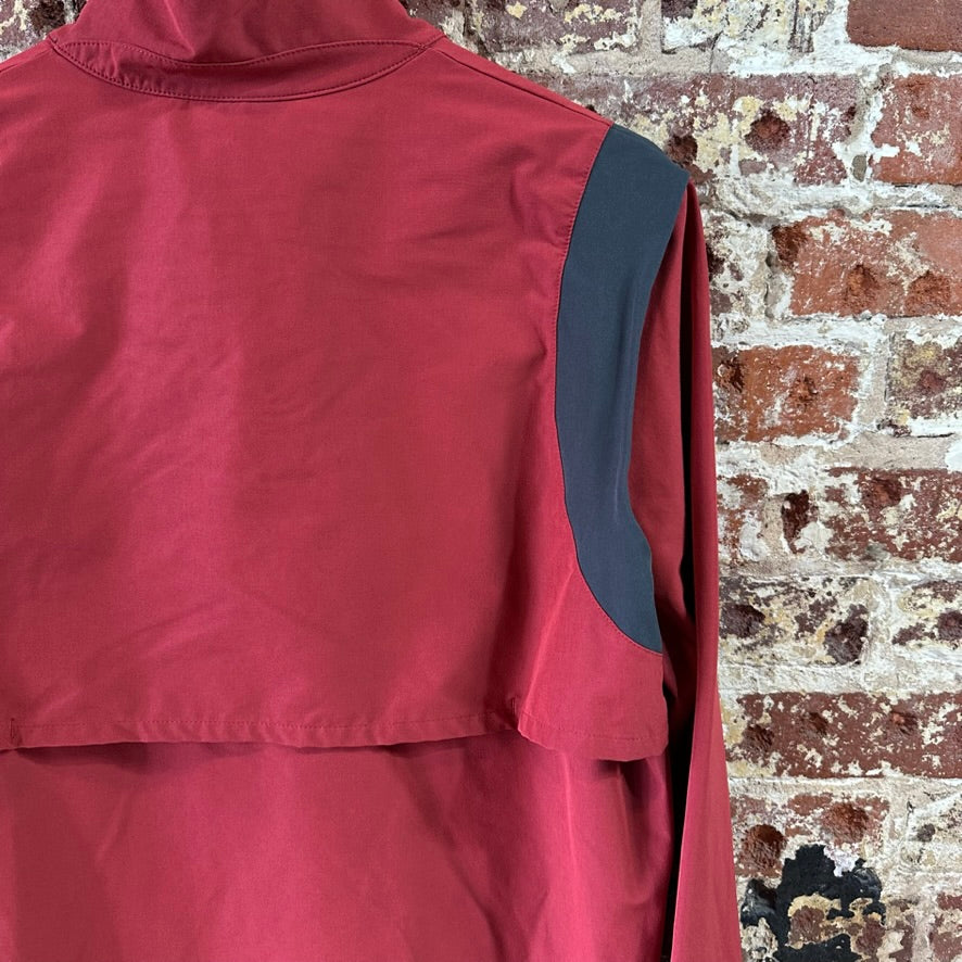 Nike Arkansas Razorbacks 1/4 Zip Sideline Pullover Jacket Mens Medium Red