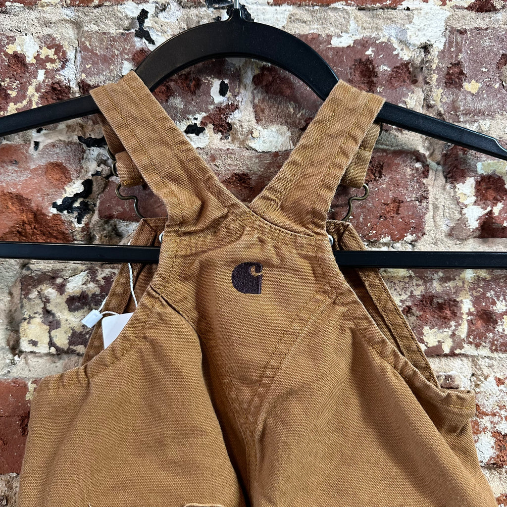 Carhartt Brown Bibs Boys 9M