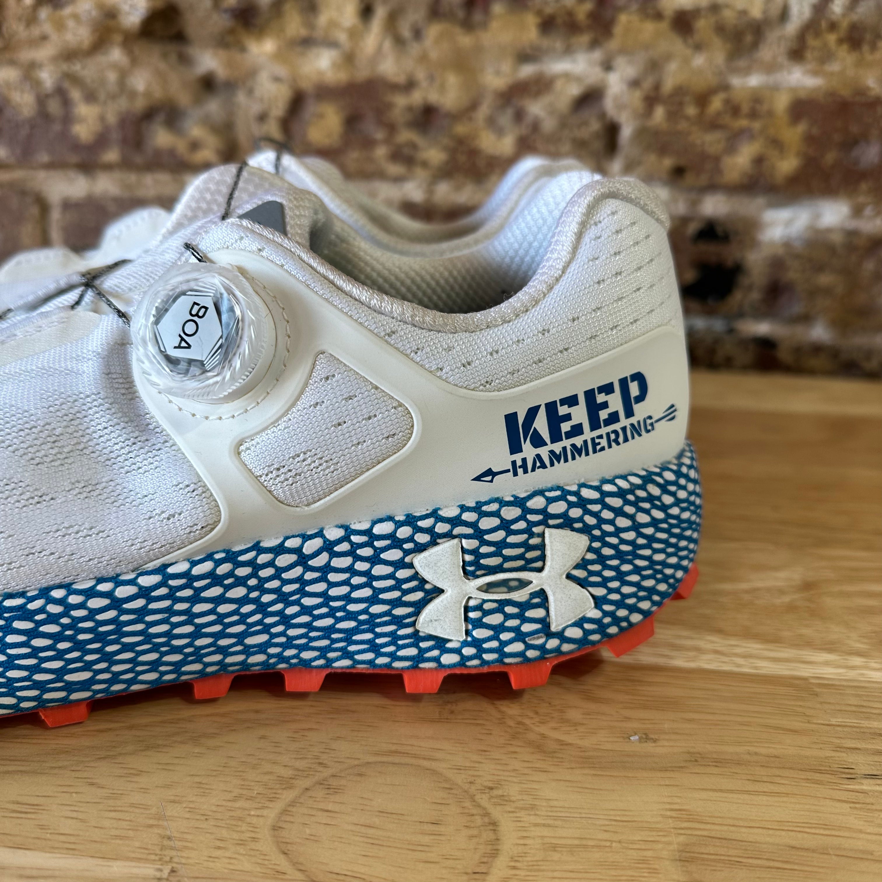 Under Armour HOVR Machina BOA CH1 Mens White Size 11 Running Shoes 3023968-101