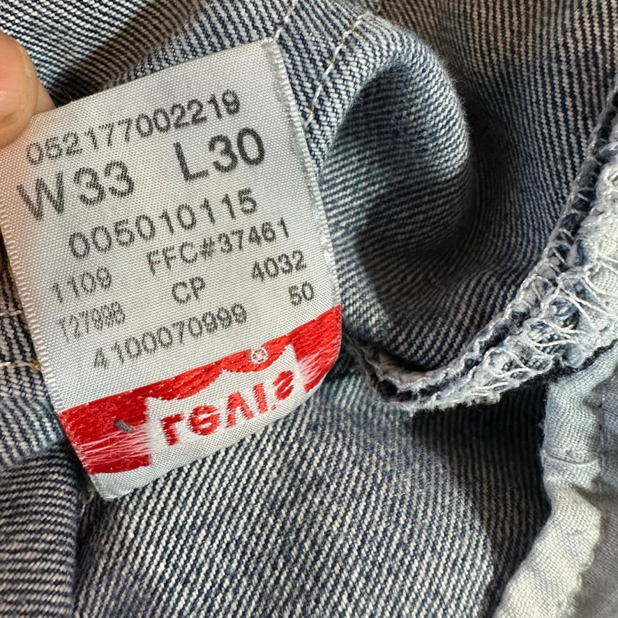 VTG Levi's 501 Mens 33x30 Blue Jeans 1999