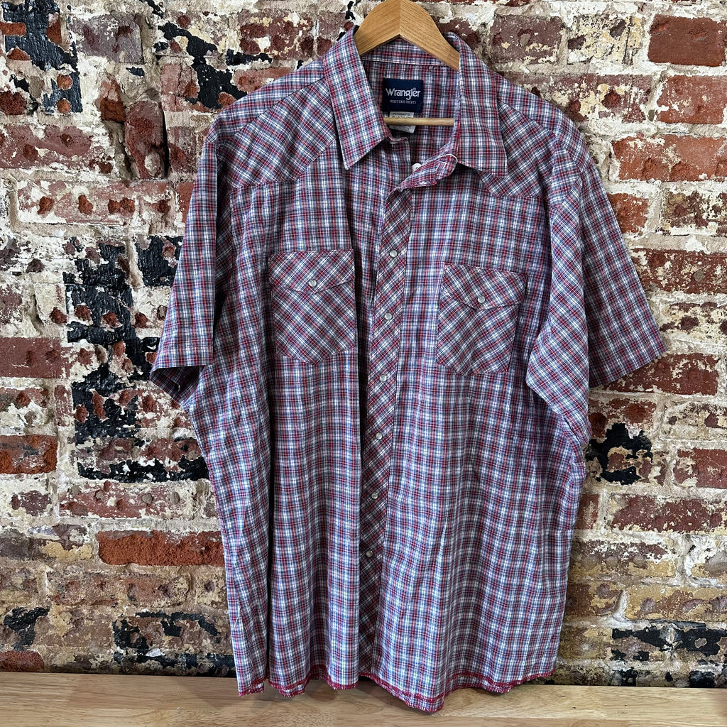 Wrangler Men's 3XL Tall Button Up Shirt