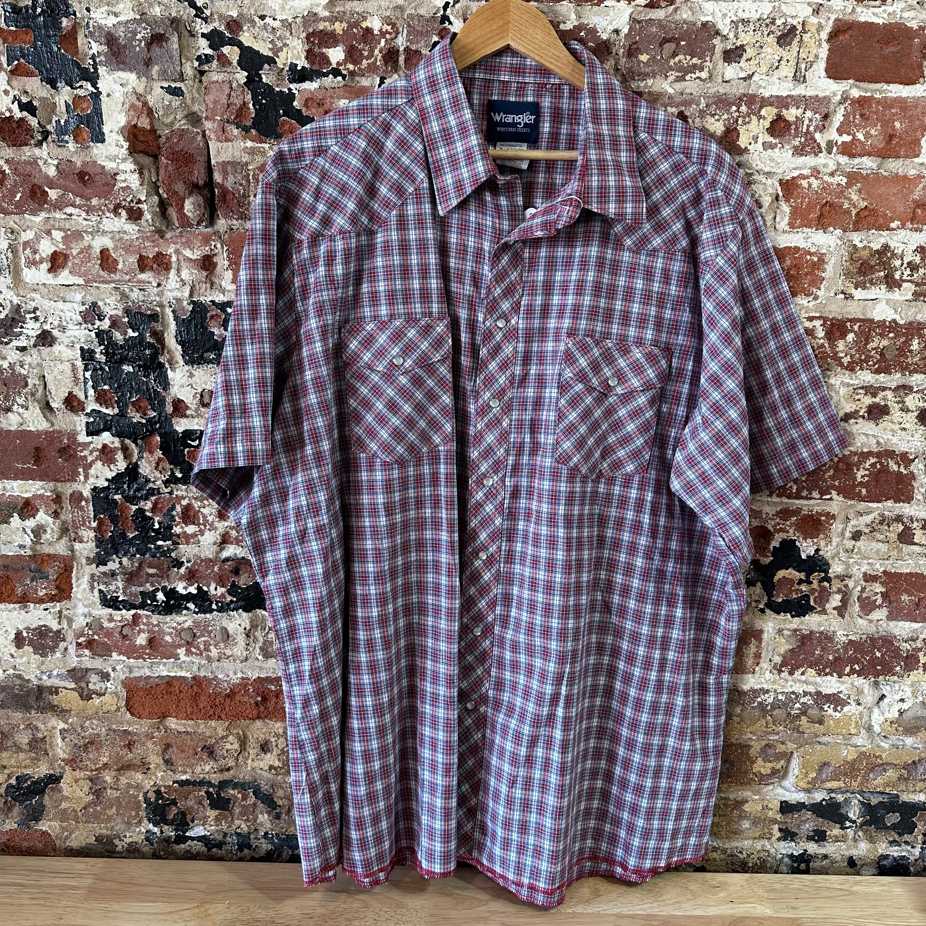 Wrangler Men's 3XL Tall Button Up Shirt