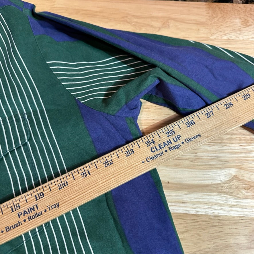 VTG Panhandle Men's Large Green Western Shirt