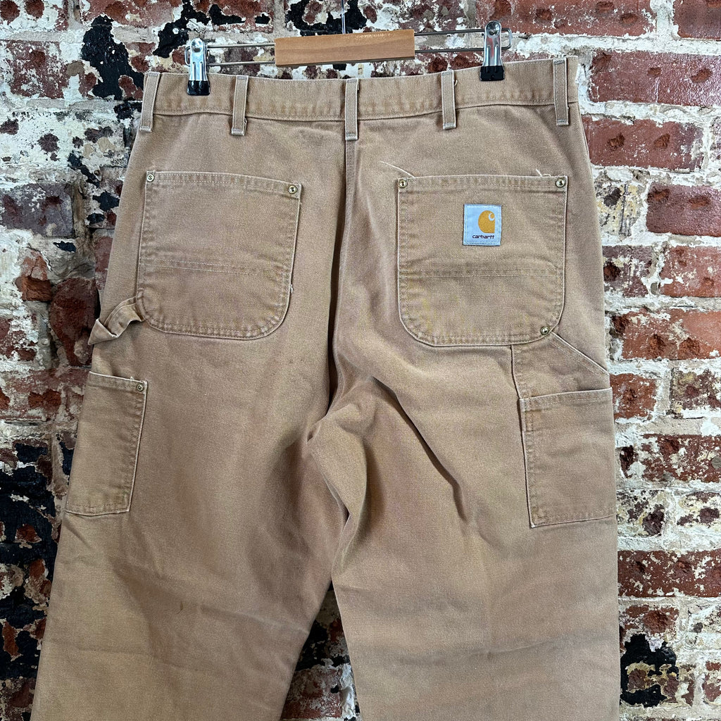 VTG Carhartt B01 BRN Mens 38x36 Double Knee Pants