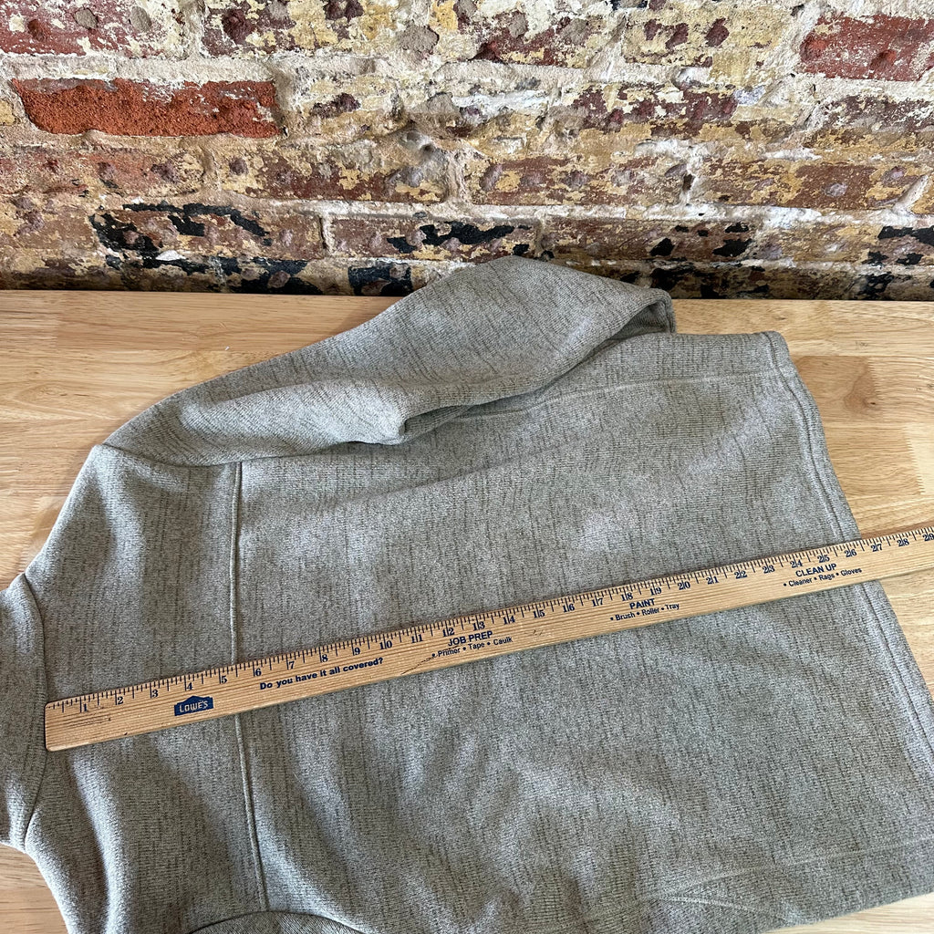 Under Armour Sweatshirt Mens Medium Green Fleece 1/4 Zip Pullover Golf Casual
