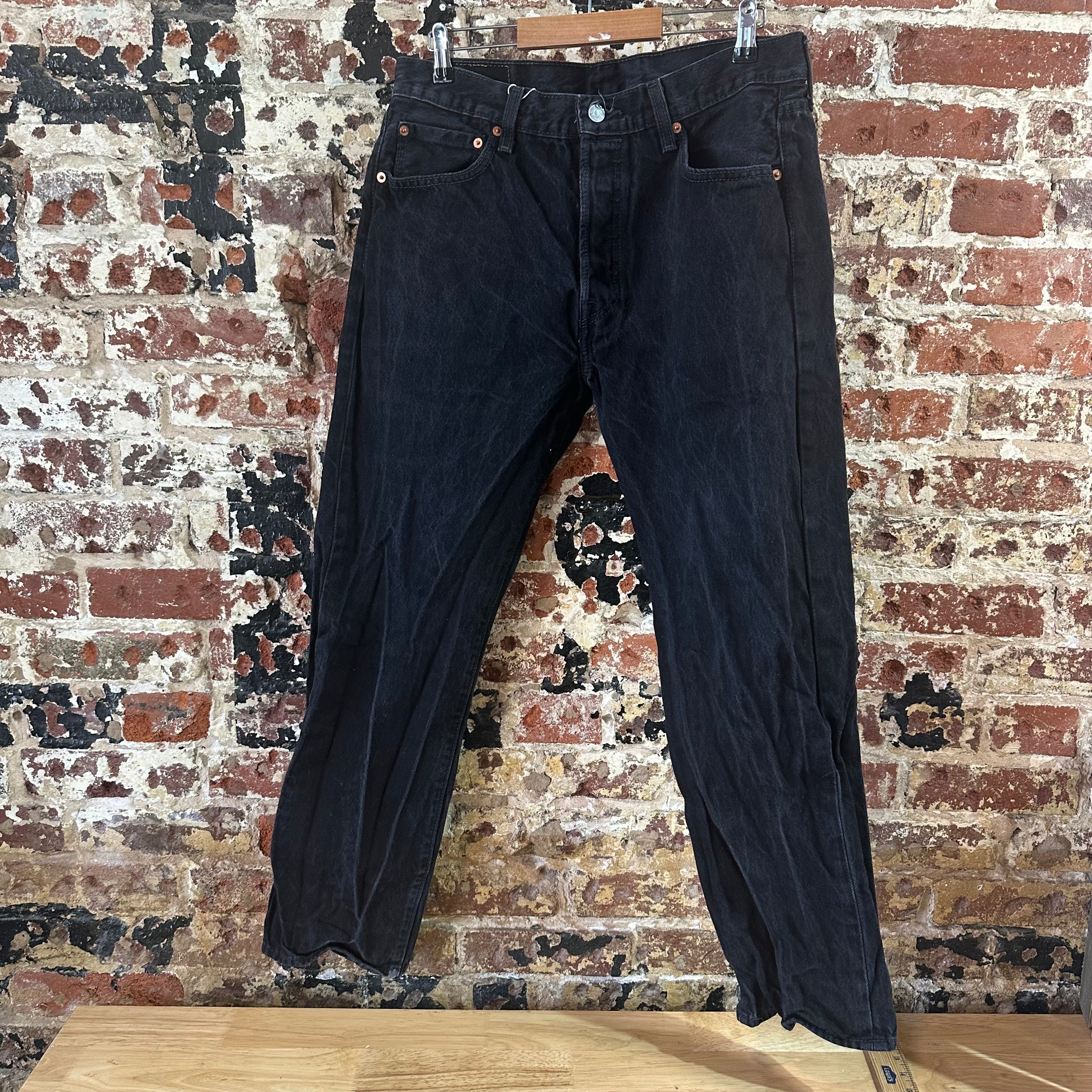 Levi's Mens 34x30 Black Jeans