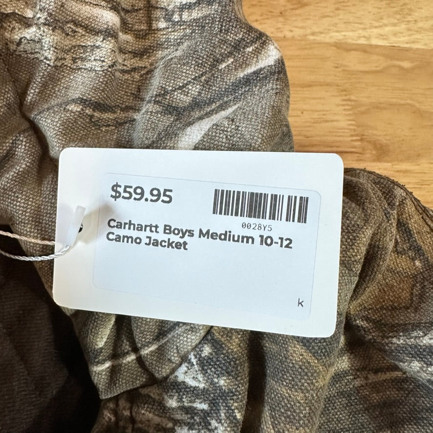 Carhartt Boys Medium Camo Jacket