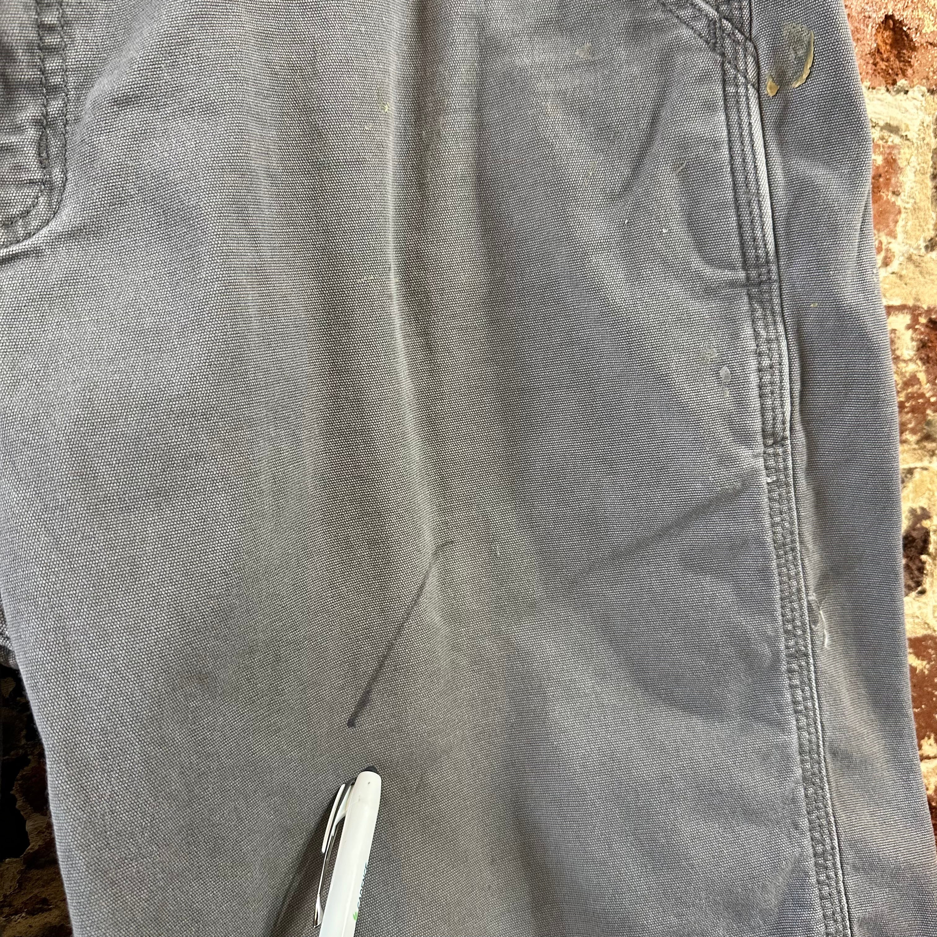 Carhartt Gray Shorts Mens 36