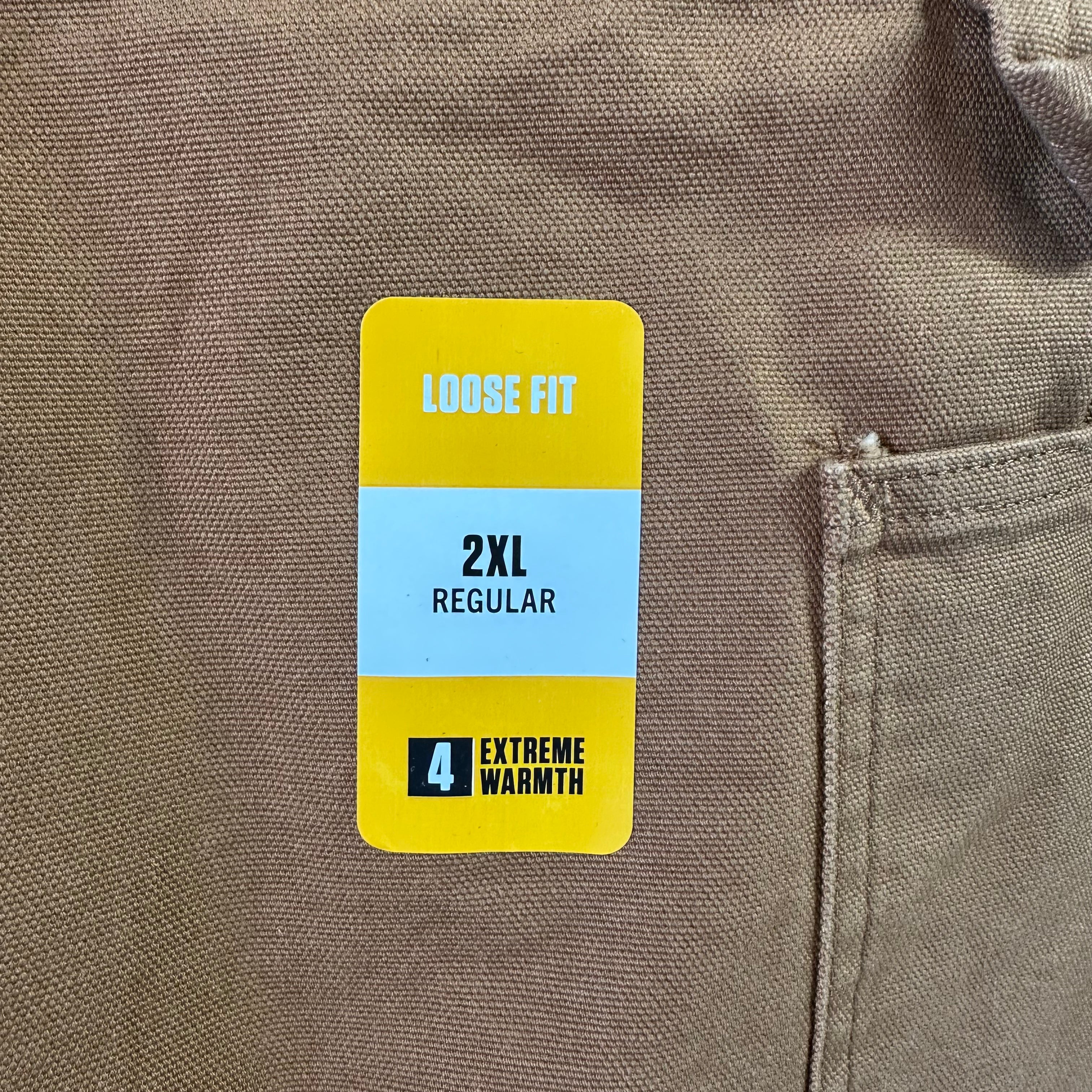 Carhartt Washed Duck Insulated Pant Extreme Warmth Loose Fit Size 2XL NWT