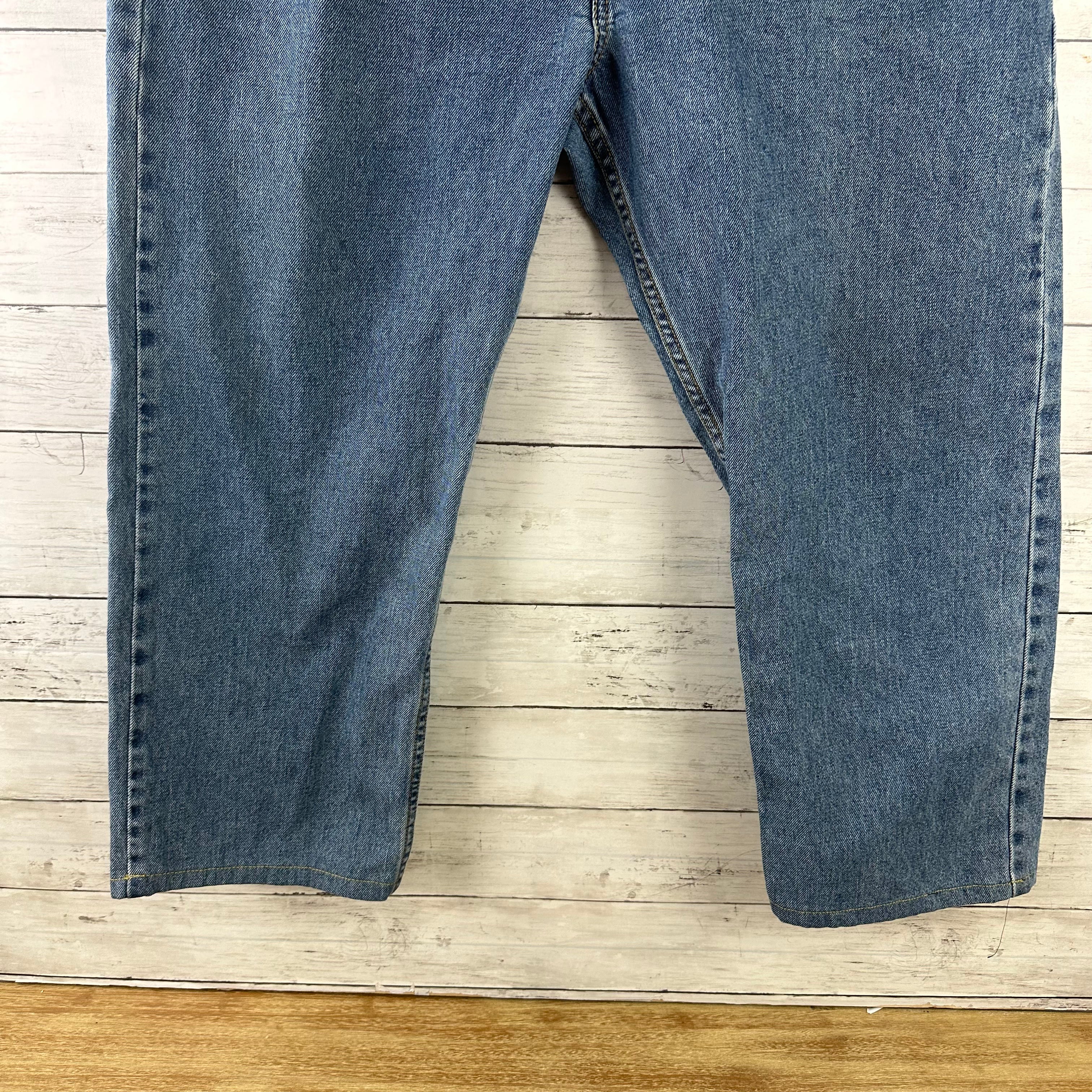 Levis 505 Jeans Mens 38x29 Regular Zip fly Blue denim Levi's