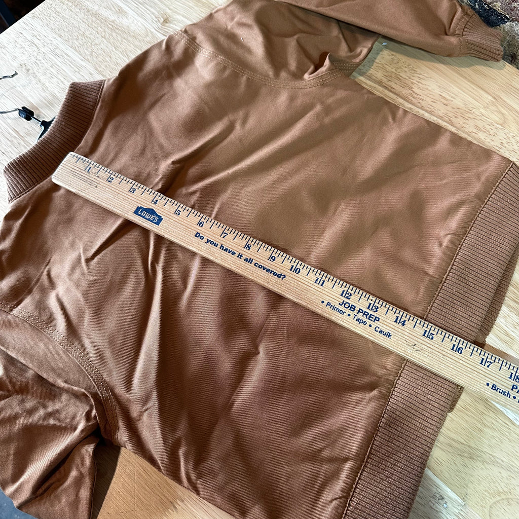 Carhartt Jacket Youth Girls XXS (4-5) Rugged Flex Canvas Bomber Coat NEW Brown