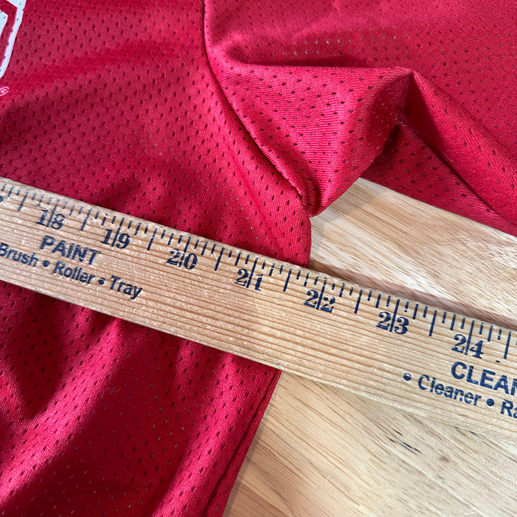 Arkansas Razorbacks Hogs The Victory Jersey Mens Size Large Red Breathable S/S