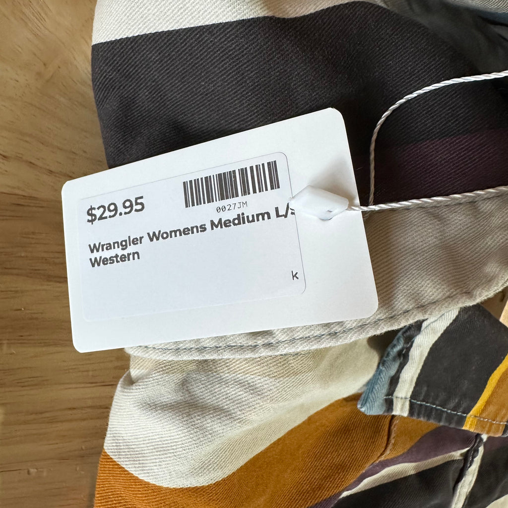 Wrangler Womens Medium Western Shirt