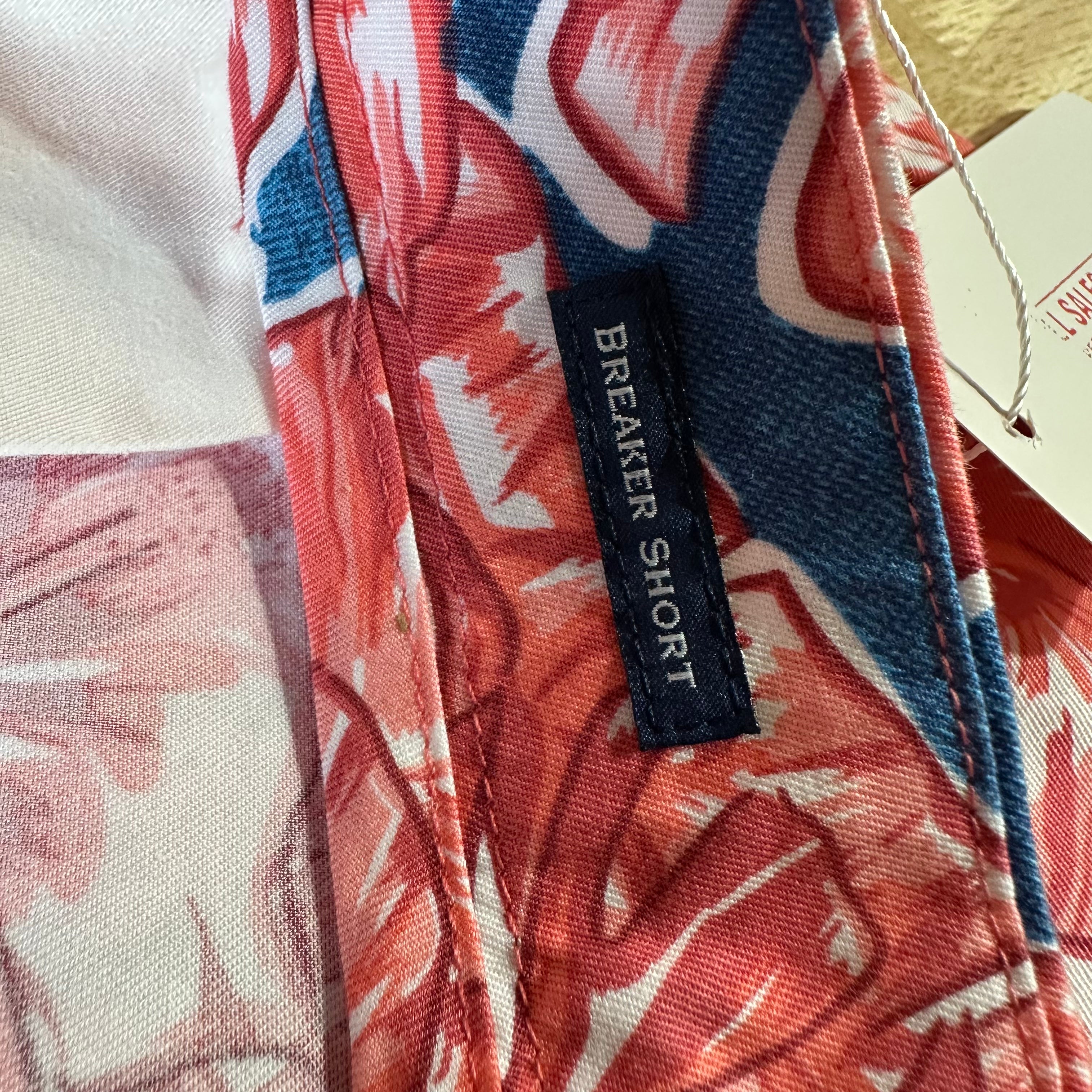 Vineyard Vines Shorts Mens 40 Pink Floral Performance Breaker Shorts Golf Preppy