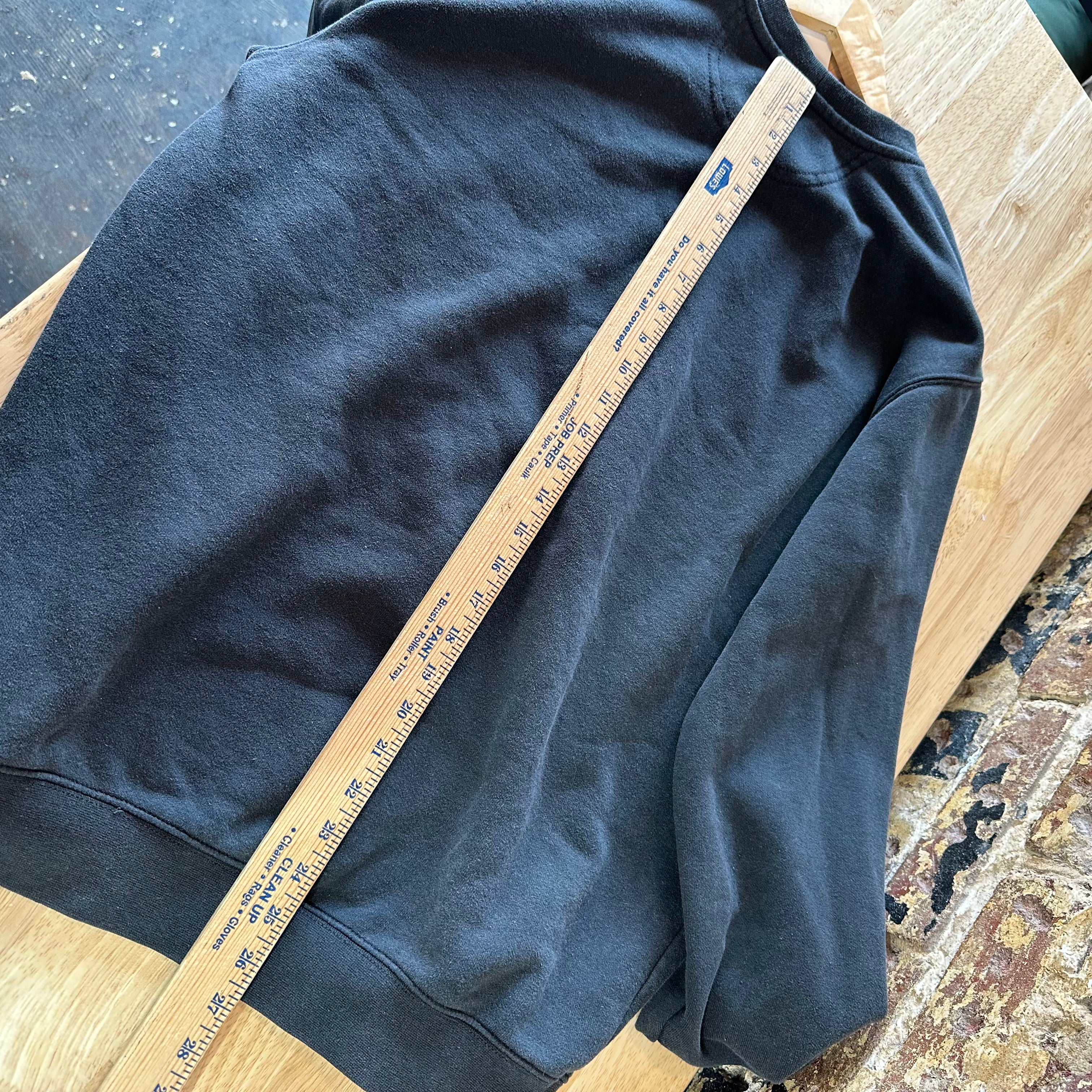 Carhartt Sweatshirt Mens Black Crewneck Size Medium Original Fit