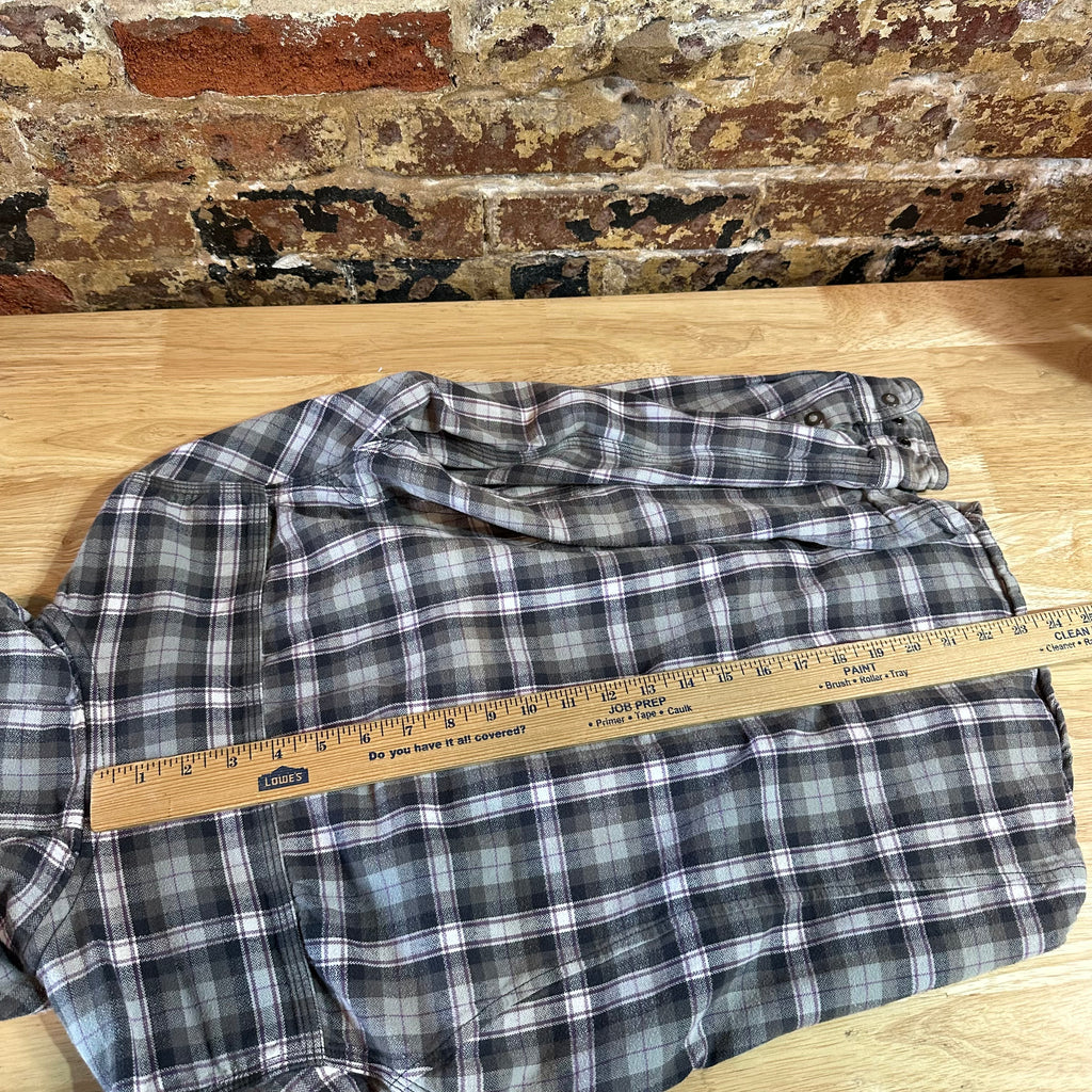 Carhartt Womens Small Button Up Flannel Shirt